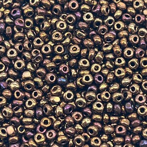 Vintage Size 11/0 Czech Charlotte Glass Seed Beads, 11-12 grams, One Cut Seed Bead, True Cuts, Jewelry Making Supply, Beading CH11-250