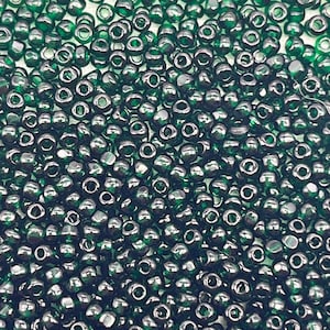Vintage Size 11/0 Czech Charlotte Glass Seed Beads, 11-12 grams, One Cut Seed Bead, True Cuts, Jewelry Making Supply, Beading CH11-288