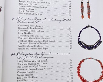 Fiber-wire Beads and Jewelry Book by Lisa Vann, How to Book - Etsy