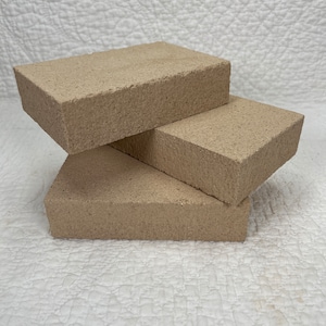 One (1) Soldering Block, Fiber Brick, Fiber Block, Art Clay Firing Brick, Heat Resistant to 2400, Craft Supply, Jewelry Supply