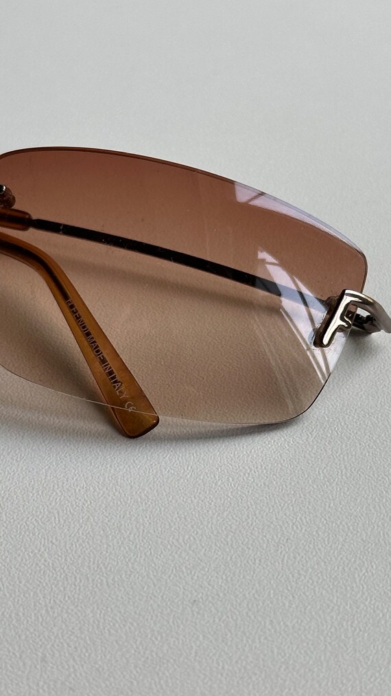 Fendi Rare 90s Vintage Sunglasses Gradient Leans … - image 4