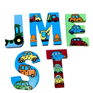 Miniature Custom Letters, Painted Gift, Personalized Decor, Nursery Decor, Kid Gifts, Wooden Letters, Hand Painted Letters, Small Letters