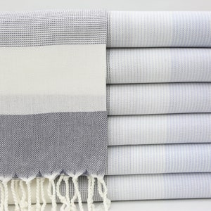 Dark Navy Blue Towel,Beach Towel,Mint Blue Towel,Wedding Towel,Turkish Towel,42&#39;&#39;x67&#39;&#39;,Wholesale Towel,Bridemaid Towel,Gift Towel,MT019D