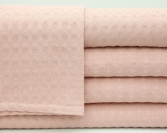 Turkish Blanket,Waffle Bedspread,90"x90",Cotton Blanket,Turkish Throws,Sofa Cover,Gift Bedspread,Throws,Handmade Blanket,Home Decor,BC042E