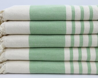 Turkish Towel,Wholesale Towel,Green Towel,Picnic Towel,36''x65'',Spa Towel,Bath Towel,Housewarming Gift,Anatolian Towel,Design Towel,UA015D