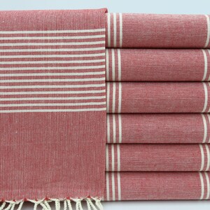 Red Towel,Turkish Towel,Throw Towel,Wedding Towel,Gift Towel,Hammam Towel,40&quot;x70&quot;,Beach Towel,Bath Towel,Shower Towel,Pool Towel,MO012D