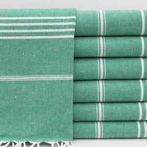 Turkish Towel,Green Turkish Towel,Bulk Towel,Wedding Towel,38&quot;x70&quot;,Beach Towel,Bath Towel,Anatolian Towel,Spa Towel,Turkish Peshtemal,IM029D