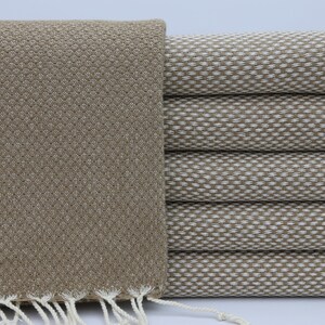 Wedding Gift Towel,Turkish Towel,Soft Towel,Bath Towel,Pool Towel,Home Decor Towel,40&quot;x67&quot;,Turkish Peshtemal,Dark Beige Towel,MO003D