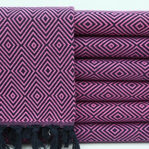 Turkish Towel,Throw Towel,Beach Towel,Bridemaid Towel,Pink Towel,40&#39;&#39;x70&#39;&#39;,Wholesale Towel,Housewarming Gift,Shower Towel,Sauna Towel,HY037D