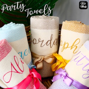 Toalla de playa personalizada, regalos de boda, toallas bordadas personalizadas, regalos para despedidas de soltera, toallas de baño y de mano, regalos para fiestas en la piscina