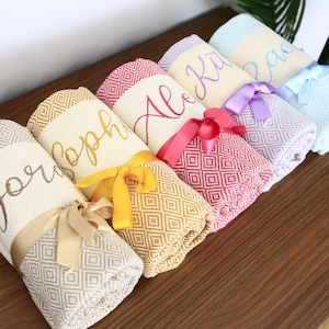 Personalized Beach Towel, Wholesale Towel, Bachelorette Gift, Custom Beach Gift Towel, Wedding Gift, Pool Party Favor, Girls Trip Gifts