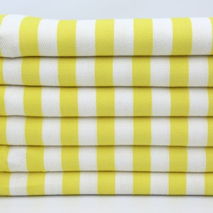 Bright Yellow Turkish Towel,Wedding Gift,Personalized Gift,36&quot;x75&quot;,Turkish Beach Towel,Bulk Beach Towels,Bachlorette Party Favor,BD070D