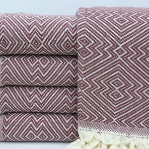 Cozy Bed Cover,Throw Bed Cover,Turkish Bed Cover,Turkish Blanket,79&quot;x95&quot;,Brown Turkish Bed Cover,Bulk Bed Cover,Gift Bed Cover,IM008E
