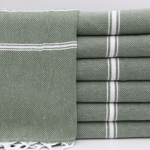 Turkish Towel,Dark Green Turkish Towel,Bath Towel,Beach Towel,38&quot;x70&quot;,Throw Towel,Wholesale Towel,Gift Towel,Towels,Turkish Peshtemal,IM029D