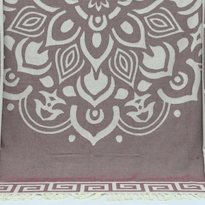 Copriletto decorativo, coperta turca, coperta all&#39;ingrosso, copriletto turco, coperta di cotone, 81&quot;x97&quot;, copriletto turco, coperta bordeaux, BD003E