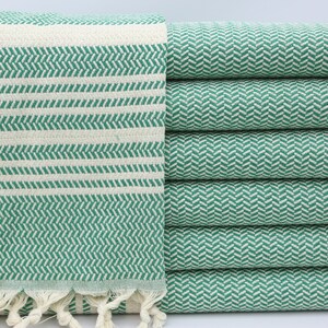 Turkish Small Towel,Turkish Hand Towel,Gifts For Him,Handmade Small Towel,18&quot;x38&quot;,Bath Decor,Peshkir,Face Towel,Green Hand Towel,OY001F