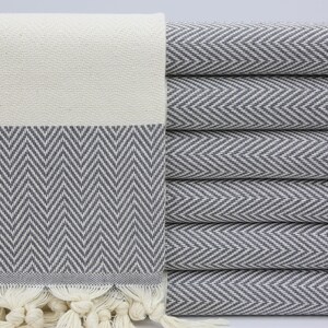 Beach Towel,Turkish Towel,Hammam Towel,Decor Towel,Wholesale Towel,40&quot;x70&quot;,Hammam Towel,Gift Towel,Turkish Peshtemal,Gray Towel,HY003D