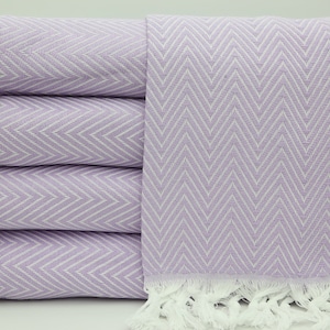 Wedding Gift,Turkish Blanket,Patterned Blankets,Decorative Bedspread,79"x89",Lilac Blanket,Turkish Bedspread,Home Decor,Turkish Throw,IM001E