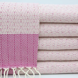 Turkish Hand Towel,Bulk Hand Towel,Handmade Small Towel,Decor Towel,19&quot;x36&quot;,Face Towel,Natural Towel,Turkish Peshkir,Pink Peshkir,IM001F