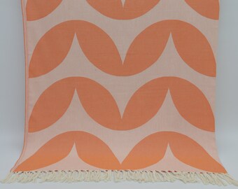 Wholesale Blanket,Turkish Blanket,Orange Blanket,Decorative Blanket,Sofa Cover,Bed Cover,79"x95",Turkish Bedspread,Large Blanket,HY002E