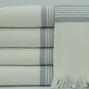 Bathroom Towel,Turkish Towel,Bulk Towel,Terry Towel,Shower Towel,Beach Towel,38&quot;x65&quot;,Turkish Peshtemal,Gray Towel,Hammam Towel,MA003D