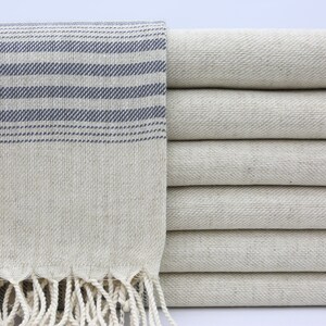 Turkish Towel,Gray Towel,Bulk Towel,Beach Towel,Home Decor,40&#39;&#39;x67&#39;&#39;,Organic Towel,Decor Towel,Linen Towel,Striped Towel,Gift Towel,MT016D