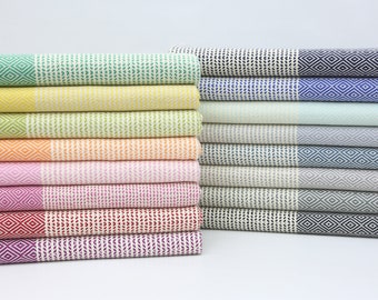 Personalized Turkish Beach Towel, Turkish Towel, Bridesmaid Gift Towel, 40&quot;x70&quot;, Cotton Towel, Wholesale Towel, Gifts For Her, Party Gifts,