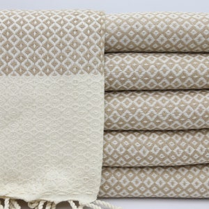 Beige Towel,Turkish Towel,Bath Towel,Handmade Towel,Wholesale Towel,Wedding Towel,Hammam Towel,39&quot;x65&quot;,Throw Towel,Turkish Peshtemal,MO006D