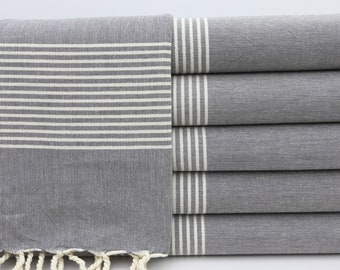 Gray Towel,Throw Towel,Shower Towel,Gift Towel,40"x70",Wedding Towel,Beach Towel,Bath Towel,Bridemaid Towel,Bulk Towel,Turkish Towel,MO012D