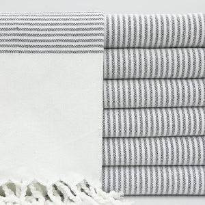 Light Black Towel,Turkish Towel,Bridemaid Towel,Bulk Towel,Wedding Towel,40&#39;&#39;x70&#39;&#39;,Throw Towel,Beach Towel,Bath Towel,Bridesmaid Gift,IM027D