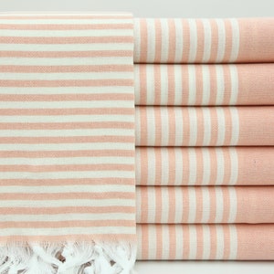 Turkey Towel,Turkish Towel,Bath Towel,Beach Towel,Organic Towel,Throw Towel,Home Decor,40"x70",Turkish Peshtemal,Burnt Orange Towel,OY004D