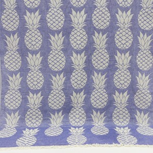 Sax Blue Towel,Turkish Towel,Pineapple Designed Towel,40&#39;&#39;x70&#39;&#39;,Wholesale Towel,Bath Towel,Beach Towel,Gift Towel,Turkish Peshtemal,MA024D