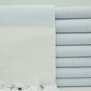 Wholesale Towel,Turkish Towel,40&quot;x70&quot;,Hammam Towel,Bath Towel,Beach Towel,Home Decor,Turkish Peshtemal,Striped Towel,Baby Blue Towel,BD021D