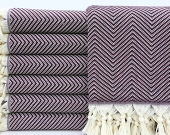 Turkish Blanket,Wholesale Bed Cover,Burgundy Bedspread,Gift Bed Cover,79"x95",Handwoven Bed Cover,Cozy Bed Cover,Throw Bedspread,YT001E