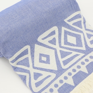 Turkish Blanket,Turkish Bed Cover,Blue Bedspread,Gift Blanket,Throw Bed Cover,Bulk Bed Cover,71&quot;x97&quot;,Handcrafted Bedspread,Blankets,ES005E