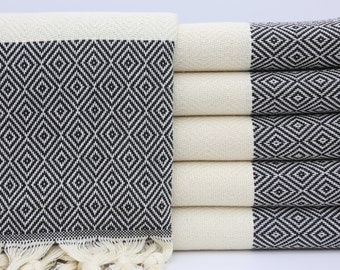 Wholesale Towel,Turkish Towel,Bath Towel,Beach Towel,Hammam Towel,Cotton Towel,40"x70",Turkish Peshtemal,Black Towel,Peshtemal Towel,AY004D