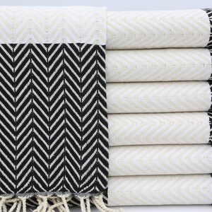 Turkish Towel,Bath Towel,Shower Towel,Black Towel,Bridesmaid Gift,40&quot;x70&quot;,Turkish Peshtemal,Hammam Towel,Beach Towel,Wholesale Towel,IM002D