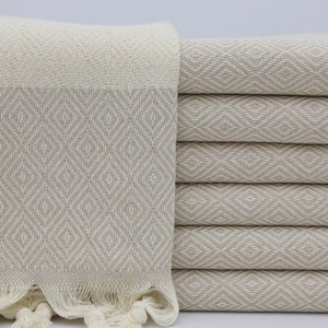 Wholesale Hand Towel,Turkish Hand Towel,Kitchen Decor Towel,Gift Towel,20&quot;x36&quot;,Face Towel,Turkish Peshkir,Light Beige Hand Towel,AY001F