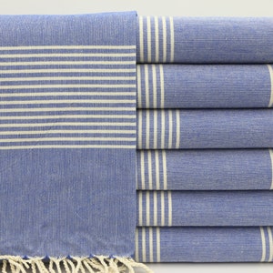 Turkish Towel,Sax Blue Towel,Bath Towel,Bridesmaid Gift,40&quot;x70&quot;,Wholesale Towel,Picnic Towel,Shower Towel,Bulk Towel,Beach Towel,MO012D