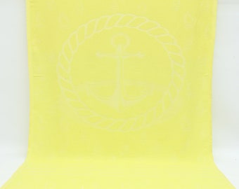Asciugamano turco, asciugamano turco, asciugamano fatto a mano, asciugamano biologico, asciugamano di cotone, 40"x69", asciugamano da bagno, telo da spiaggia, peshtemal turco, asciugamano giallo, BC048D