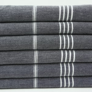 Turkish Towel,Black Towel,Anatolian Towel,Gift Towel,Striped Towel,40&quot;x70&quot;,Hammam Towel,Organic Towel,Spa Towel,Turkish Peshtemal,IM004D