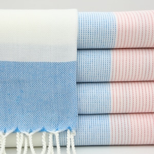 Throw Towel,Blue Towel,Rose Pink Towel,Beach Towel,Bridemaid Towel,Turkish Towel,42&#39;&#39;x67&#39;&#39;,Wholesale Towel,Handmade Towel,Sauna Towel,MT019D