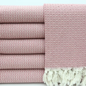 Türkische Decke,Großhandel Bettdecke,Kuschelige Bettdecke,Decke,Dust Rose Decke,200cmx230cm, Baumwolle Tagesdecke,Sofa Cover Tagesdecke, BC032E