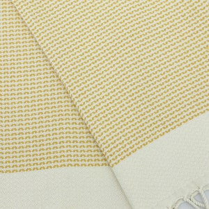 Turkish Hand Towel,Tea Towel,Kitchen Decor Towel,Organic Towel,Gift Hand Towel,18&quot;x36&quot;,Mustard Small Towel,Face Towel,Turkish Peshkir,MT002F