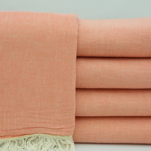 Throw And Blankets,Turkish Blanket,Bulk Blankets,Sofa Cover,Turkish Bed Cover,77&quot;x95&quot;,Turkish Bedspread,Orange And Mustard Blanket,BD007E