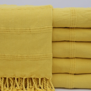 Turkish Hand Towel,Stonewashed Hand Towel,22&quot;x38&quot;,Face Towel,Turkish Peshkir,Yellow Hand Towel,Bulk Hand Towels,Small Towel,Napkin,UA008F