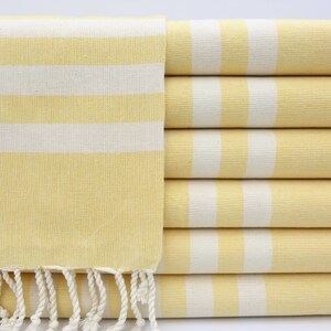 Turkish Towel,Throw Towel,Yellow Towel,Beach Towel,Bridemaid Towel,40&quot;x70&quot;,Wholesale Towel,Decorative Towel,Turkish Peshtemal,MO007D