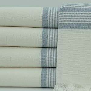 Bath Decor Towel,Turkish Towel,Terry Towel,Throw Towel,Cotton Towel,38&quot;x65&quot;,Turkish Peshtemal,Teal Towel,Handmade Towel,Pool Towel,MA003D