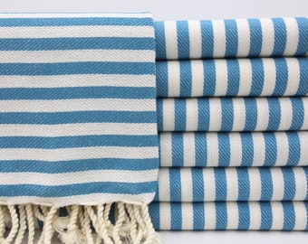 Turkish Towel,Beach Towel,Decorative Bath Towel,Shower Towel,36"x70",Turkish Peshtemal,Dark Turquoise Towel,Hammam Towel,Home Decor,BD035D