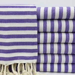 Beach Towel,Turkish Towel,Wedding Gift,Shower Towel,36&quot;x70&quot;,Bulk Towel,Bridesmaid Favor,Purple Towel,Gift Towel,Pool Towel,Spa Towel,BD035D